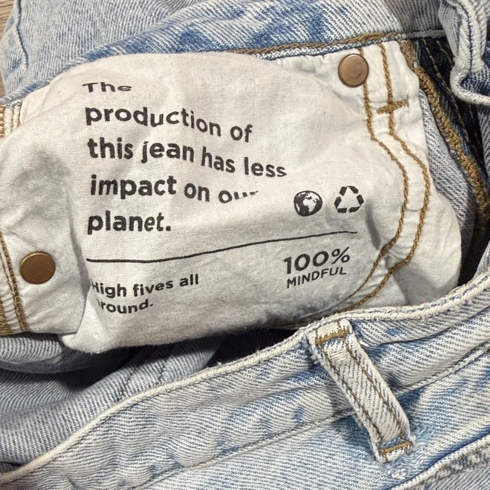 PacSun Light Blue Denim Jeans 👖 Boyfriend - Picture 4 of 16